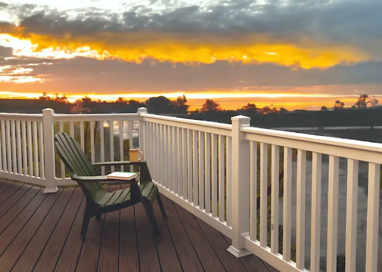 Decking – Dual Sided – Chestnut Color