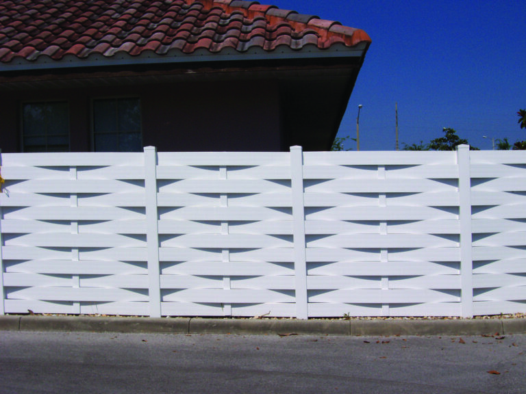 Basketweave Fence Design
