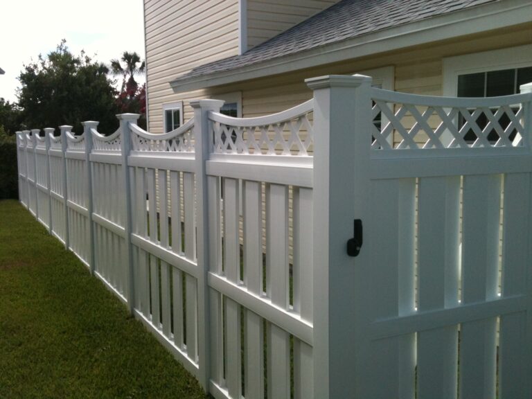 Vertical Shadowbox Semi-Privacy Fence Design