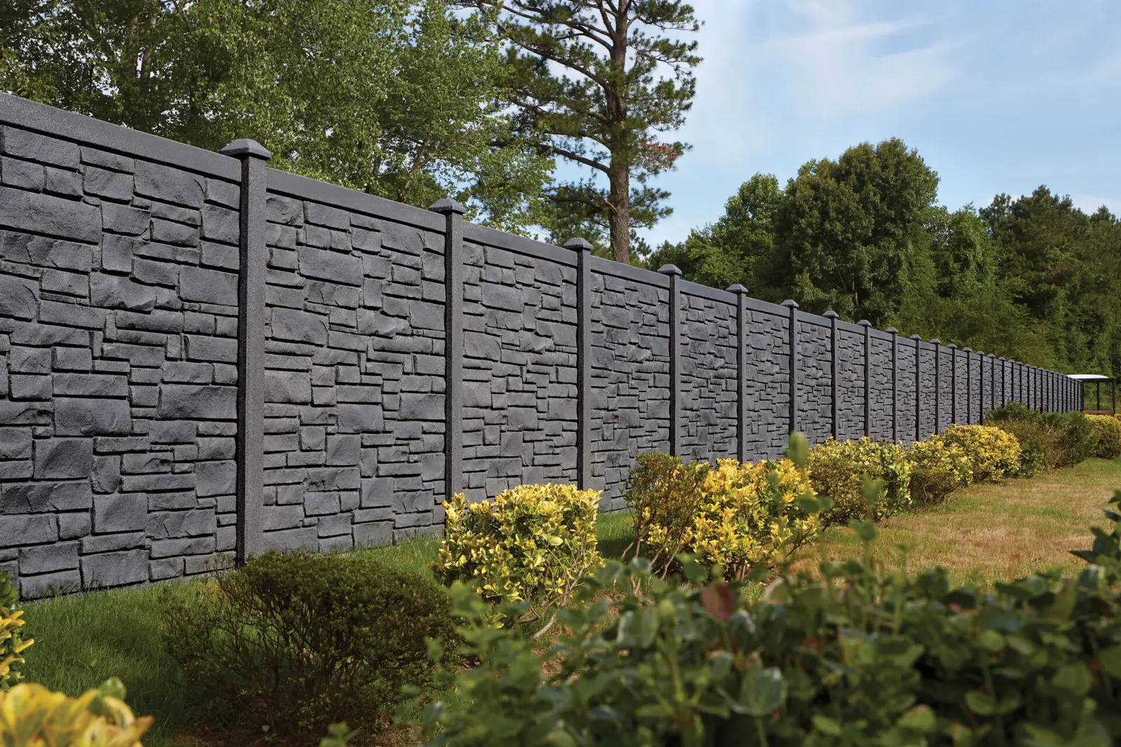 Molded Stone Fence Collection
