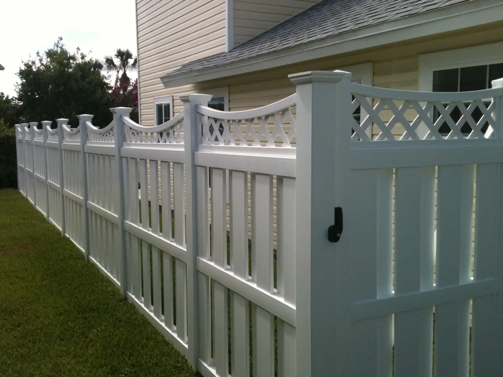 Semi-Privacy Vinyl Fence Collection